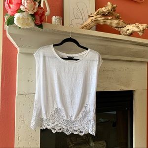 Massimo Dutti lace top